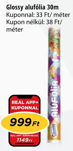 Real Glossy alufólia ajánlat