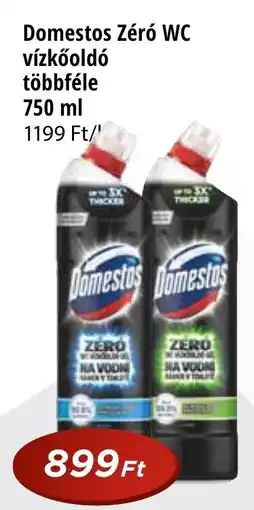 Real Domestos Zéró WC vízkőoldó ajánlat