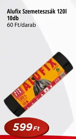 Real Alufix Szemeteszsák ajánlat