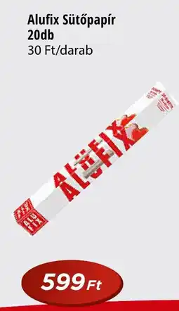 Real Alufix Sütőpapír ajánlat