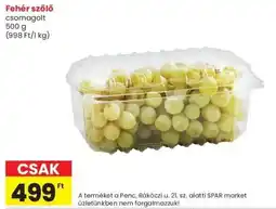 Spar Market Fehér szőlő ajánlat