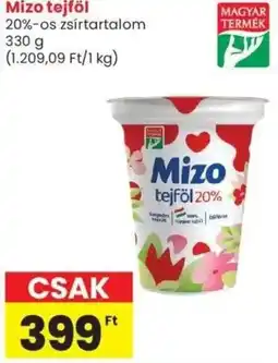 Spar Market Mizo tejföl 20%-os ajánlat