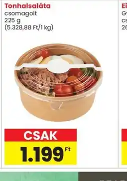 Spar Tonhalsaláta ajánlat