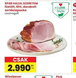Spar SPAR HAZAI.SZERETEM sertéslapocka ajánlat