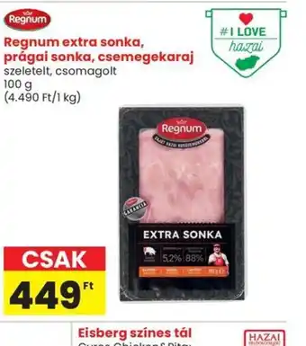 Spar Regnum extra sonka ajánlat