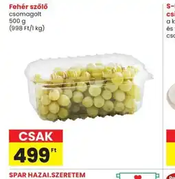 Spar Fehér szőlő ajánlat