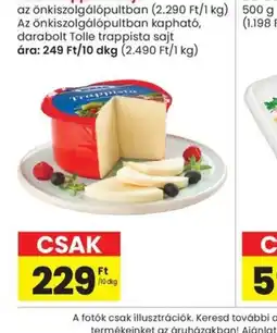 Spar Tolle trappista sajt ajánlat