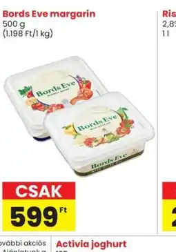 Spar Bords Eve margarin ajánlat