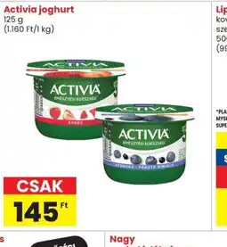 Spar Activia joghurt ajánlat