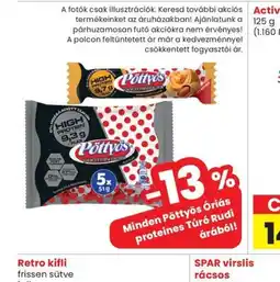 Spar Pöttyös riás Túr Rudi ajánlat