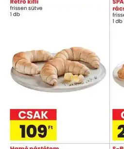 Spar Retro kifli ajánlat