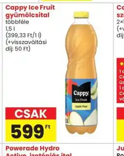 Spar Cappy Ice Fruit gyümölcsital ajánlat