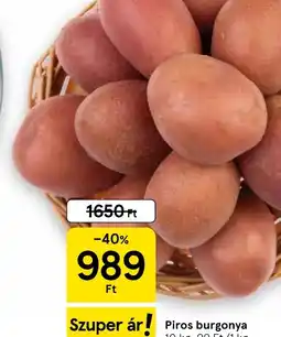 Tesco Piros burgonya ajánlat