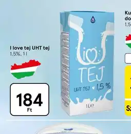 Tesco I love tej UHT tej ajánlat