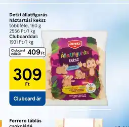 Tesco Detki állatfigurás háztartási keksz ajánlat