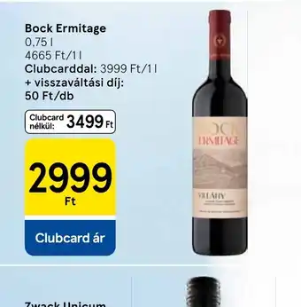Tesco Bock Ermitage ajánlat