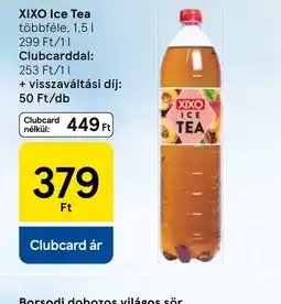 Tesco XIXO Ice Tea ajánlat