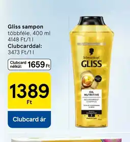 Tesco Gliss sampon ajánlat