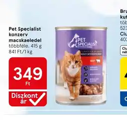 Tesco Pet Specialist konzerv macskaeledel ajánlat