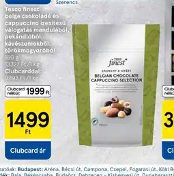 Tesco Tesco finest belga csokoládé válogatás ajánlat