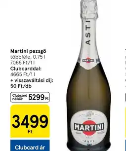 Tesco Martini pezsgő ajánlat