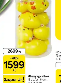 Tesco Műanyag csibék ajánlat