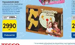 Tesco Fejezeldobál játék ajánlat