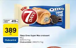 Tesco 7DAYS OREO Super Max croissant ajánlat
