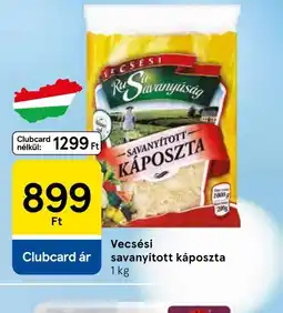 Tesco Vecsési savanyított káposzta ajánlat