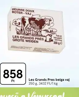 Tesco Les Grands Pres belga vaj ajánlat