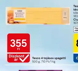 Tesco Tesco 4 tojásos spagetti ajánlat