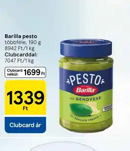 Tesco Barilla pesto ajánlat