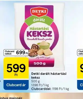 Tesco DETKI darált háztartási keksz ajánlat