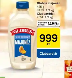 Tesco GLOBUS majonéz ajánlat