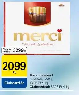 Tesco Merci desszert ajánlat