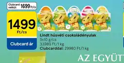Tesco Lindt húsvéti csokoládényulak ajánlat