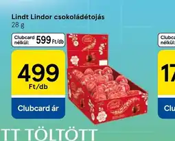 Tesco Lindt Lindor csokoládétojás ajánlat