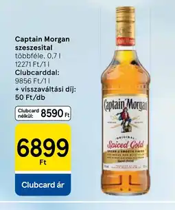 Tesco Captain Morgan szeszesital ajánlat