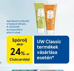 Tesco UW Classic termékek ajánlat