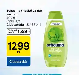 Tesco Schauma Frissítő Csalán sampon ajánlat