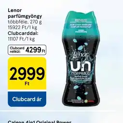Tesco Lenor parfümgyöngy ajánlat