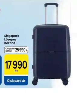 Tesco Singapore közepes bőrönd ajánlat