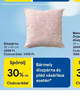 Tesco Díszpárna ajánlat