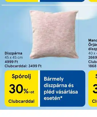 Tesco Díszpárna ajánlat