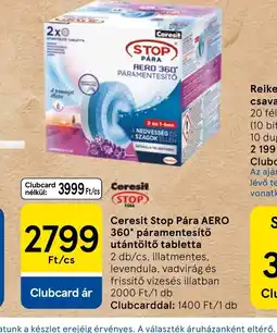 Tesco Ceresit Stop Pára tabletta ajánlat