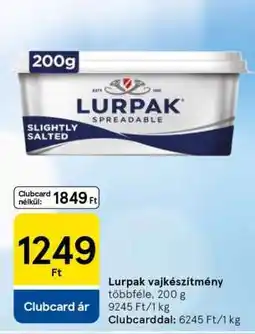 Tesco Lurpak vajkészítmény ajánlat