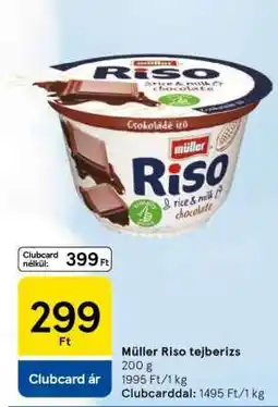 Tesco MÜLLER Riso tejberizs ajánlat