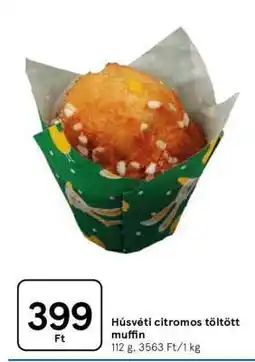 Tesco Húsvéti citromos töltött muffin ajánlat