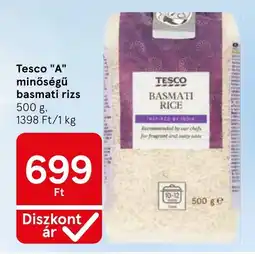 Tesco Tesco "A" minőségű basmati rizs ajánlat