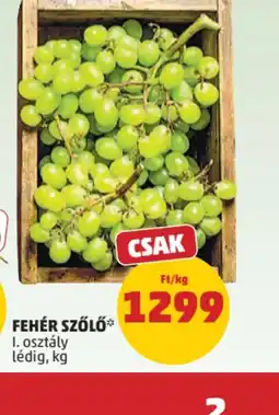 PENNY FEHÉR SZŐLŐ ajánlat